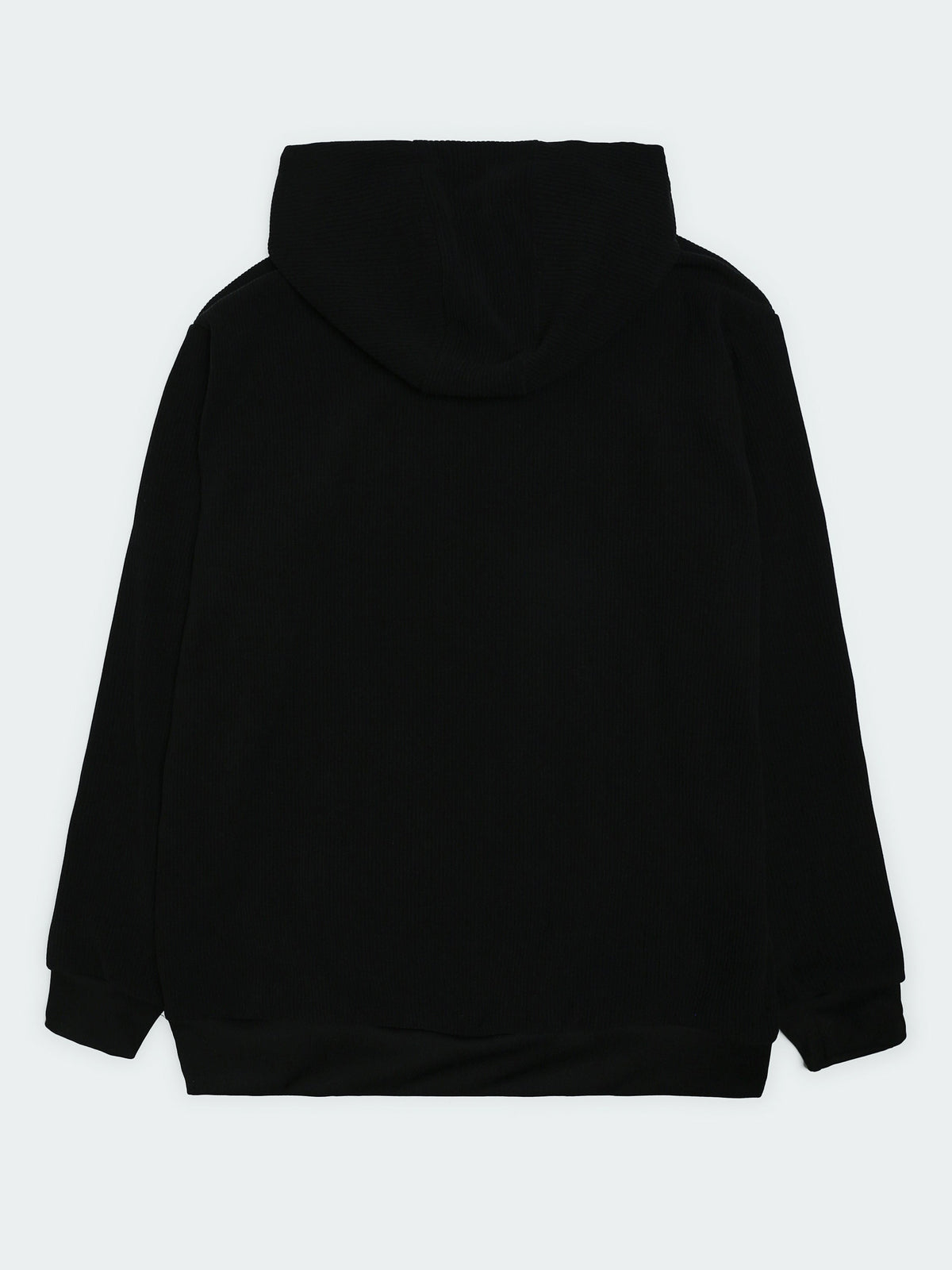 Sweat à Capuche Homme en Maille Côtelée avec Broderie - SWS26WHEK26532TM1