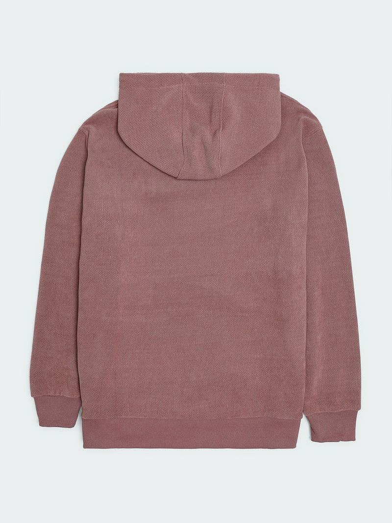 Sweat à Capuche Homme Rose Poudré avec Imprimé Undefeated – Casual - SWS26WHNK26534TM1