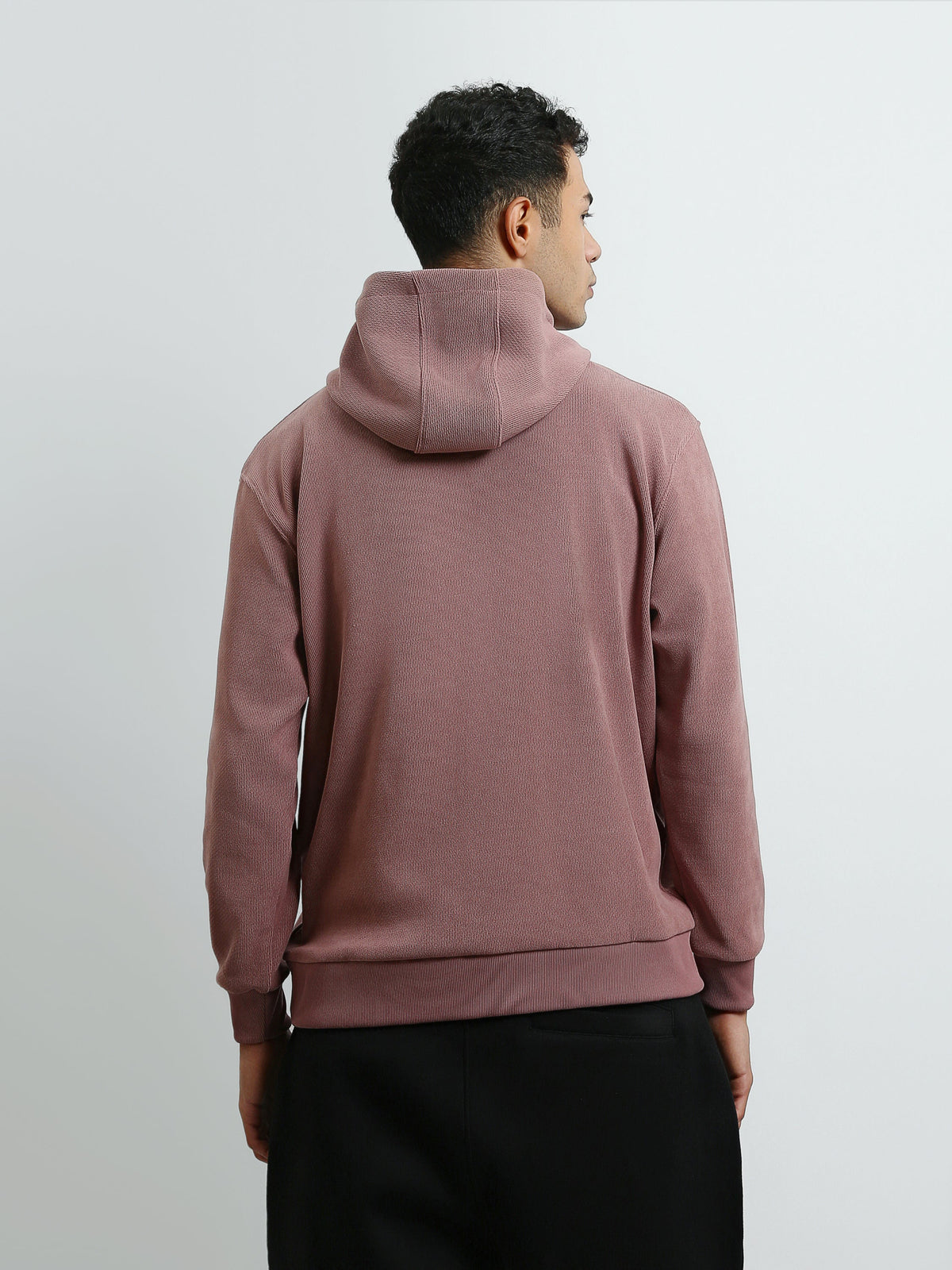 Sweat à Capuche Homme Rose Poudré avec Imprimé Undefeated – Casual - SWS26WHNK26534TM1