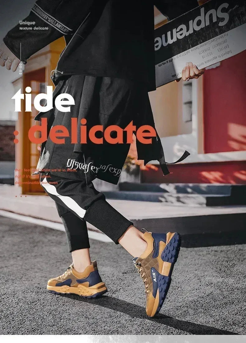 Sneakers Homme Casual avec Design Moderne et Confortable – Idéales pour l’Usage Quotidien - Justyol