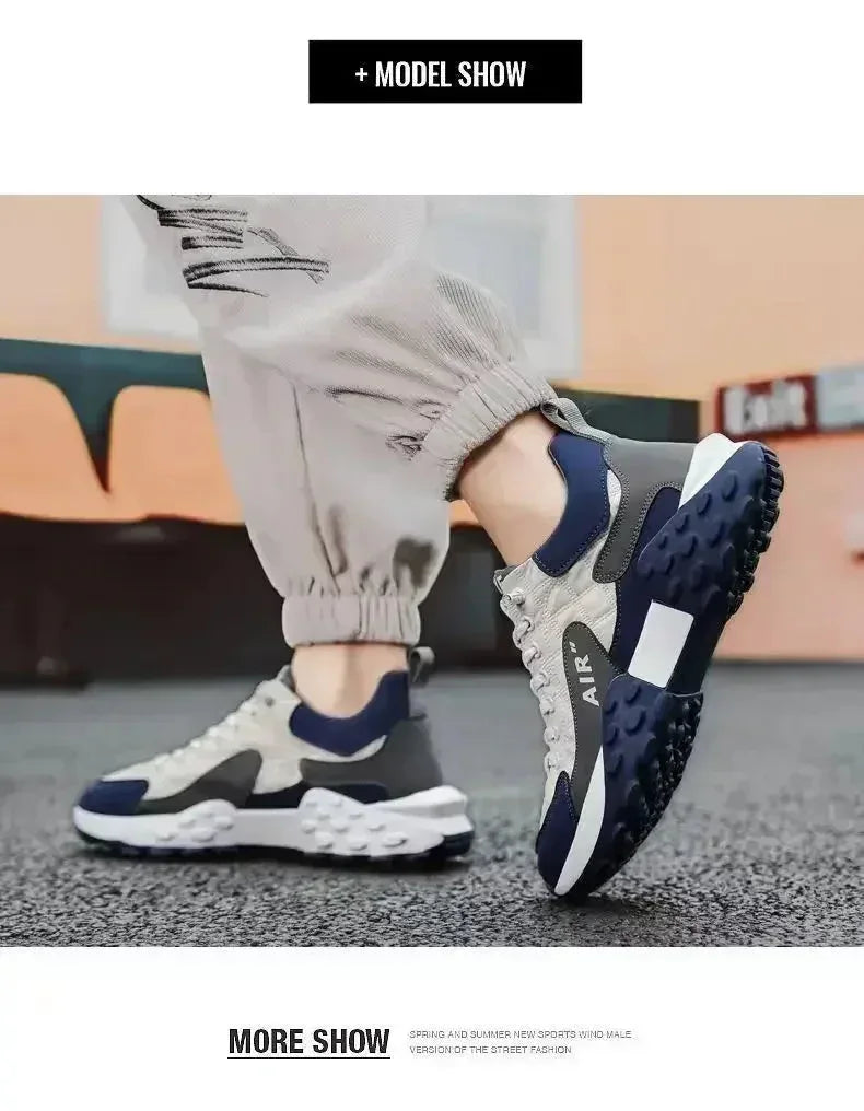 Sneakers Homme Casual avec Design Moderne et Confortable – Idéales pour l’Usage Quotidien - Justyol