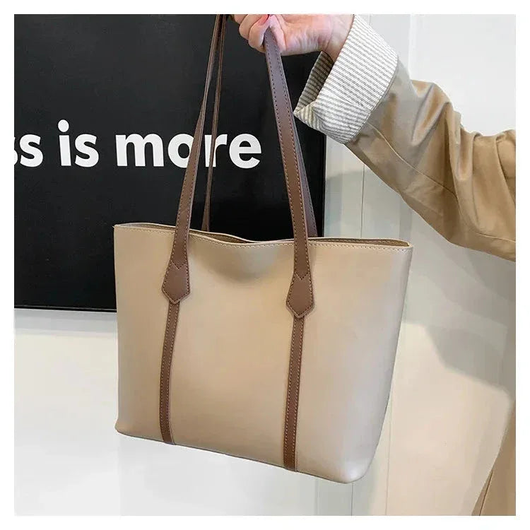 Sac à Main Femme Été – Sac à Bandoulière Noir, Sac Tote Grande Capacité, Sac Commuter Tendance - Justyol