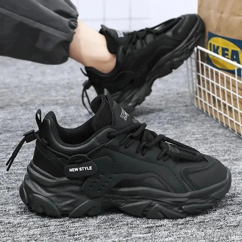 Chaussure Sportive Homme Pratique et Confortable avec Talon Élevé Antidérapant
