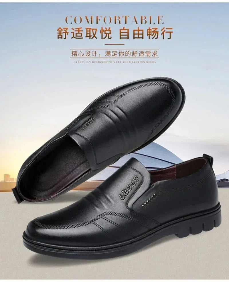 Mocassins Homme Classiques – Chaussures Décontractées en Cuir Souple, Loafers Confortables et Respirants pour Homme