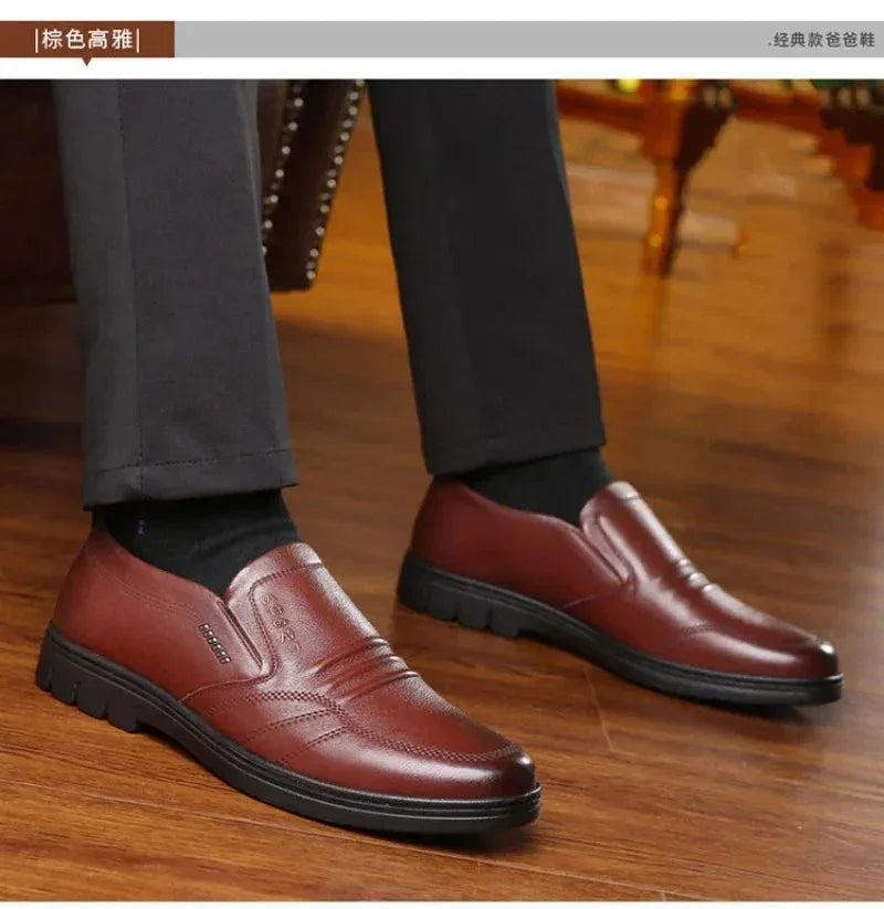 Mocassins Homme Classiques – Chaussures Décontractées en Cuir Souple, Loafers Confortables et Respirants pour Homme - Justyol