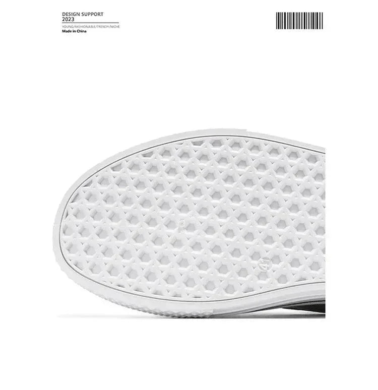 Chaussures Homme en Toile – Sneakers Skateboard Extérieures, Baskets Antidérapantes et Respirantes, Idéales pour la Marche et les Activités Casual - Justyol