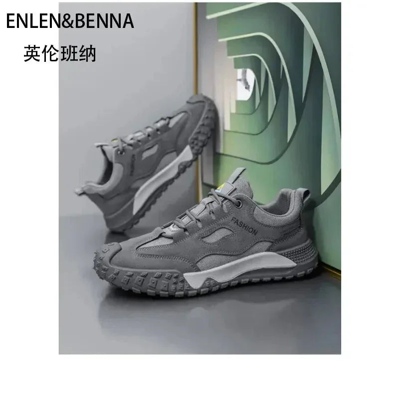 Chaussures Homme Respirantes et Légères – Baskets Casual et Outils, Chaussures de Travail et de Loisirs, Modèle 2025 - Justyol