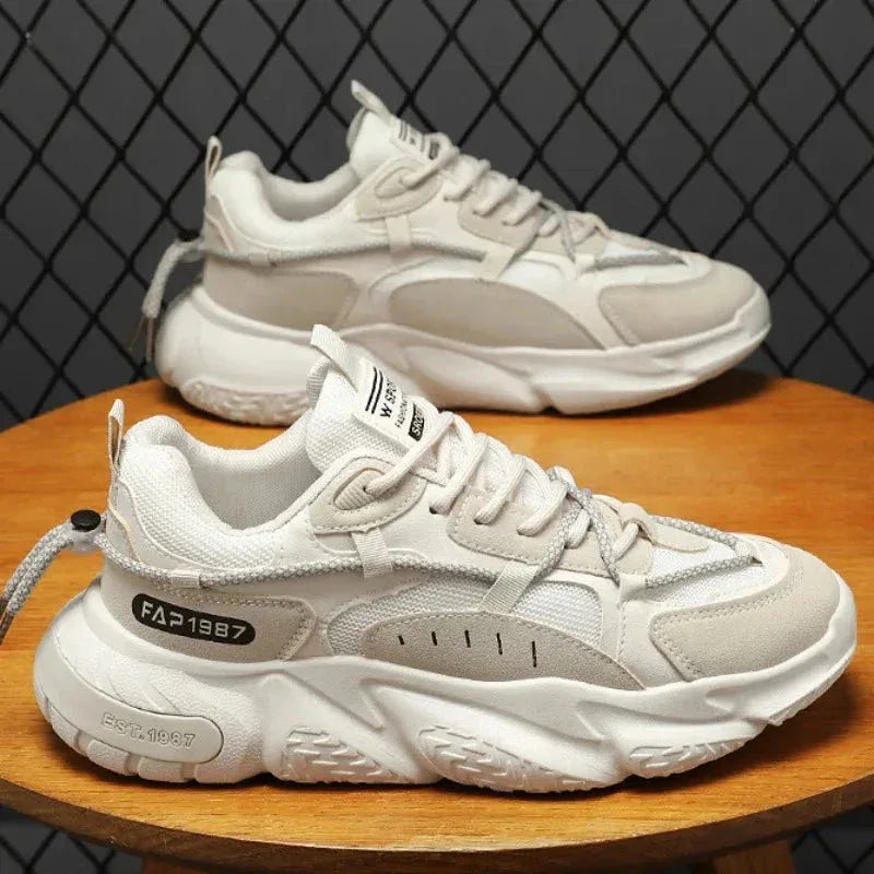 Chaussure Sportive Homme Pratique et Confortable avec Talon Élevé Antidérapant - Justyol