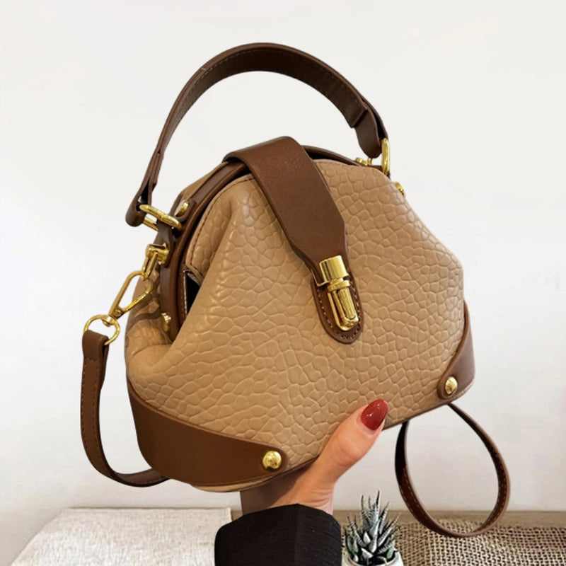 Sac Bandoulière Femme en PU Léger – Couleurs Contrastées