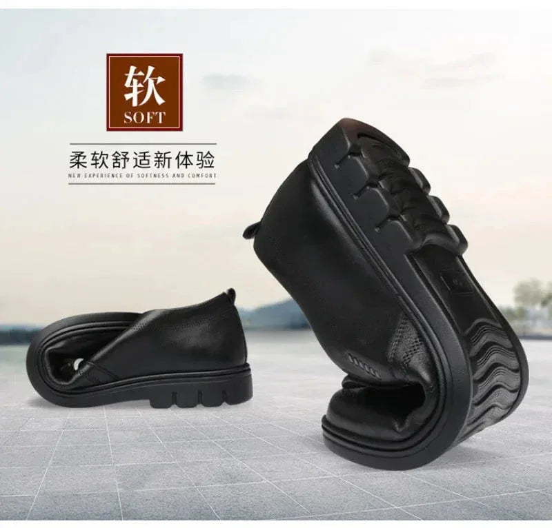 Mocassins Homme Classiques – Chaussures Décontractées en Cuir Souple, Loafers Confortables et Respirants pour Homme