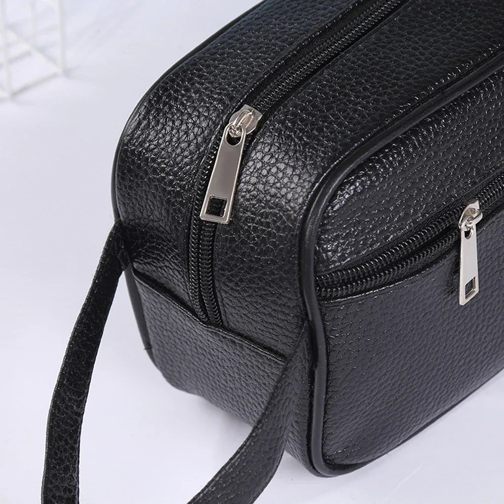 Sac Poignet Unisexe Retro en Cuir PU – Petit Sac - Justyol