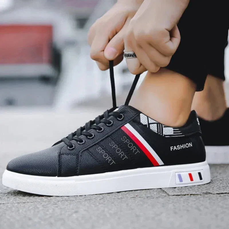 Sneakers Homme Blanc avec Design Moderne et Casual – Élégance et Confort