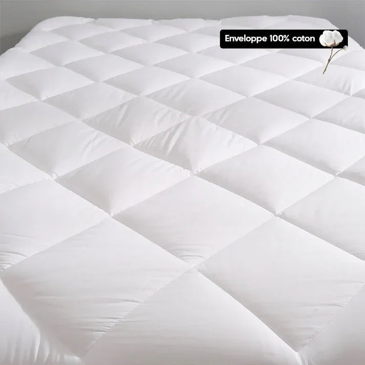 Surmatelas premium - Design drap-housse avec bande élastique - Justyol