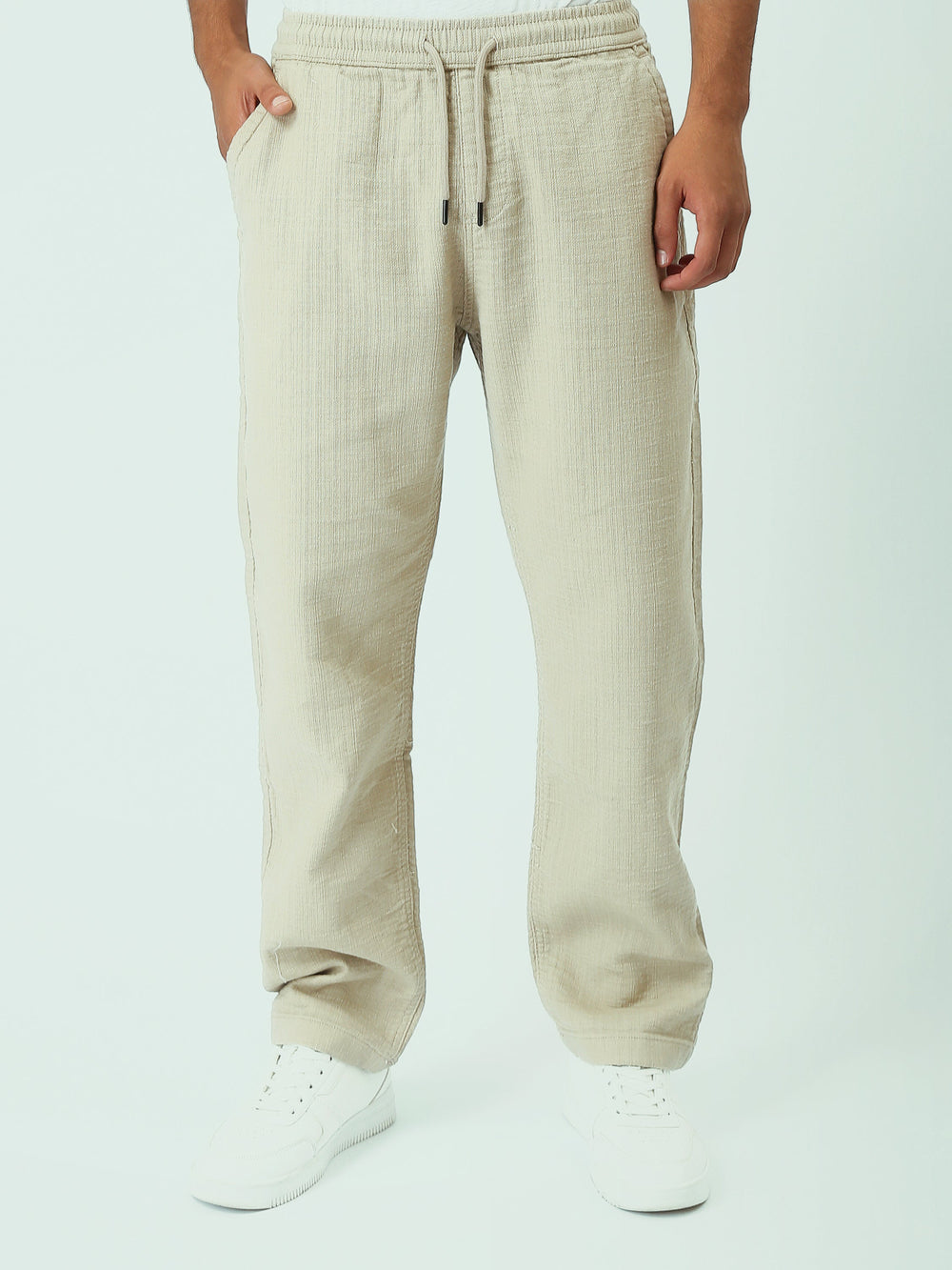 Pantalon homme coupe confortable – Style casual et polyvalent - TRO25SLKR23586TM1