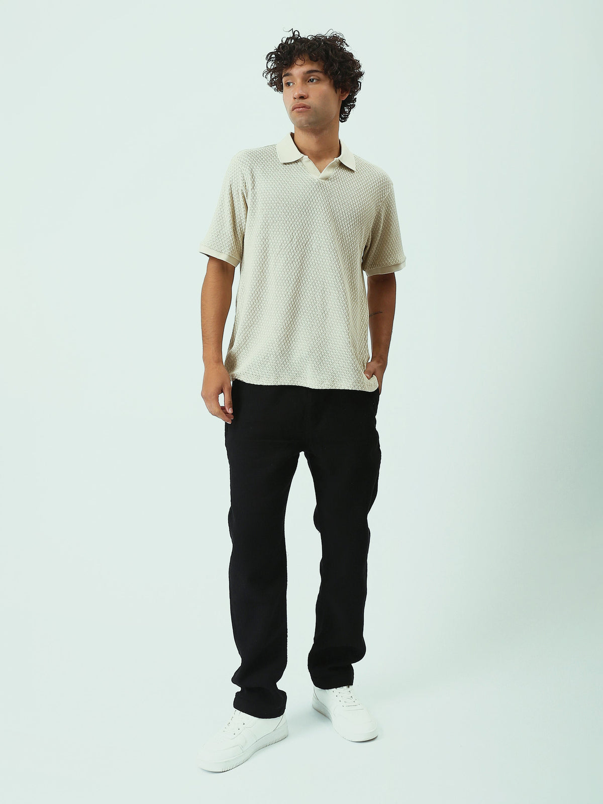 Pantalon homme coupe confortable – Style casual et polyvalent - TRO25SLKR23586TM1