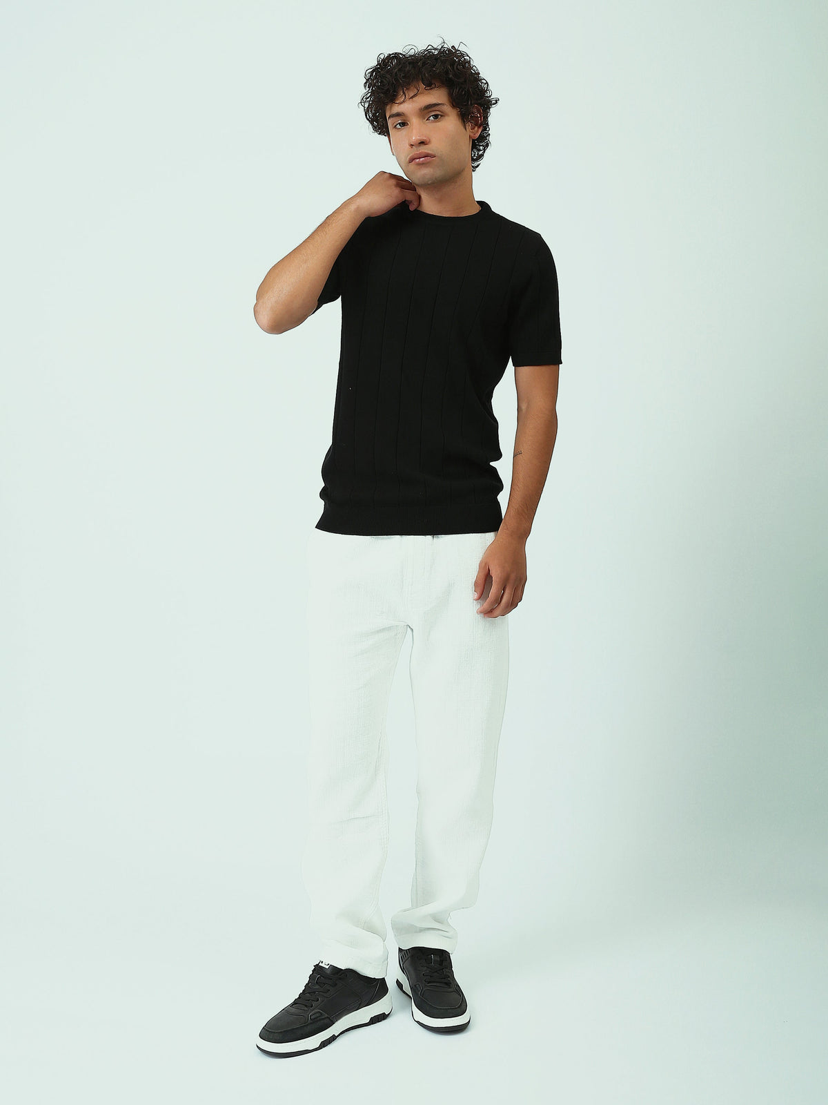 Pantalon homme coupe confortable – Style casual et polyvalent - TRO25SLKR23586TM1