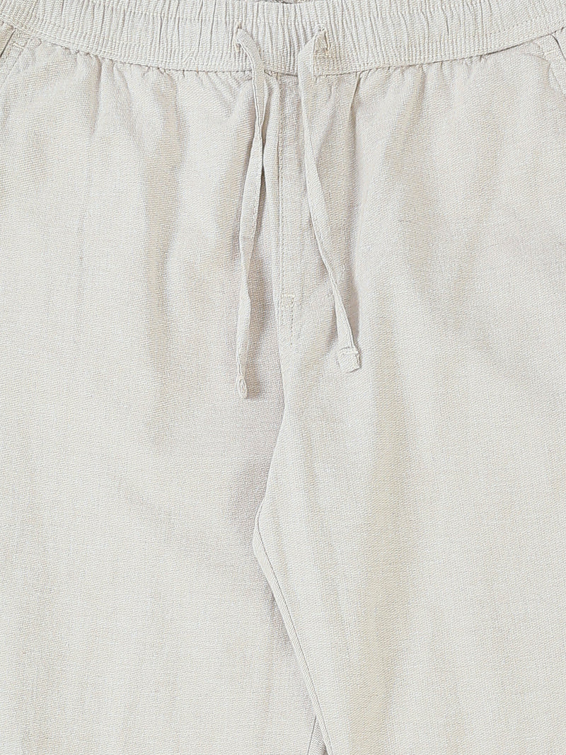 Pantalon Homme Beige à Coupe Droite – Style Casual Chic - TRO26S23700005TM1