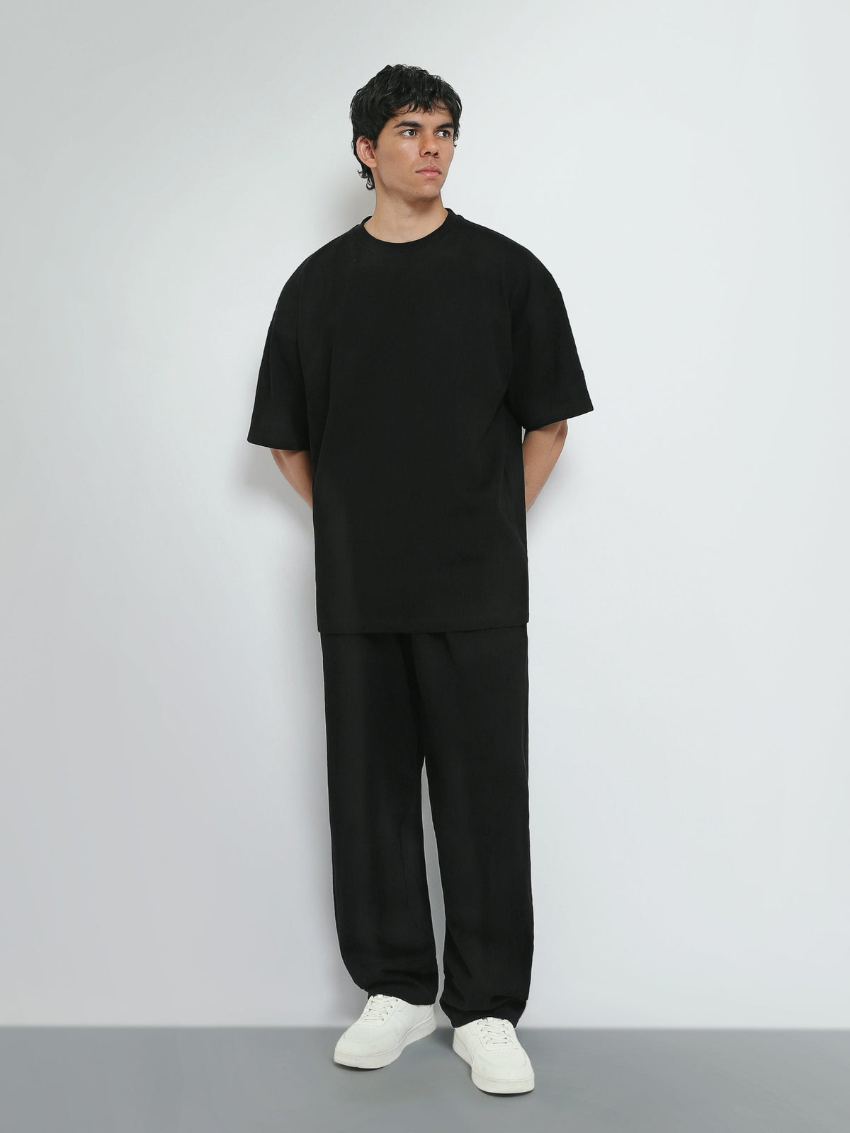T-Shirt Homme Oversize Uni à Manches Courtes – Style Minimaliste - TST26S15000008TM1