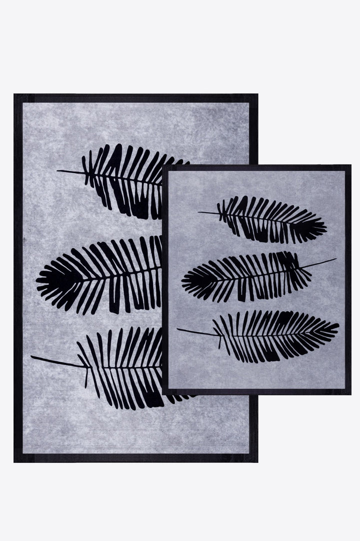 Set de Tapis de Bain Écologique 2 Pièces - 60x90 cm et 40x60 cm