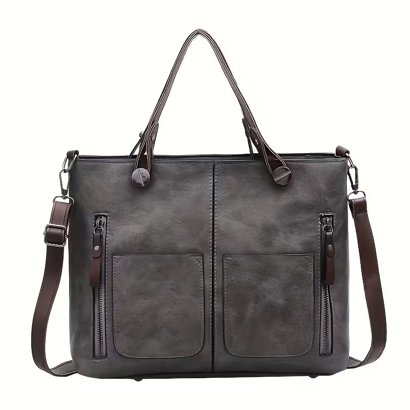 Sac à Main Femme Retro en Cuir PU – Sac Bandoulière Classique
