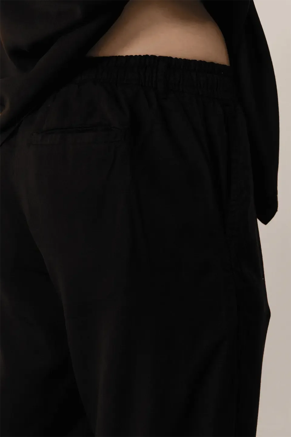 pantalon homme coton naturel cordon et zip - Justyol