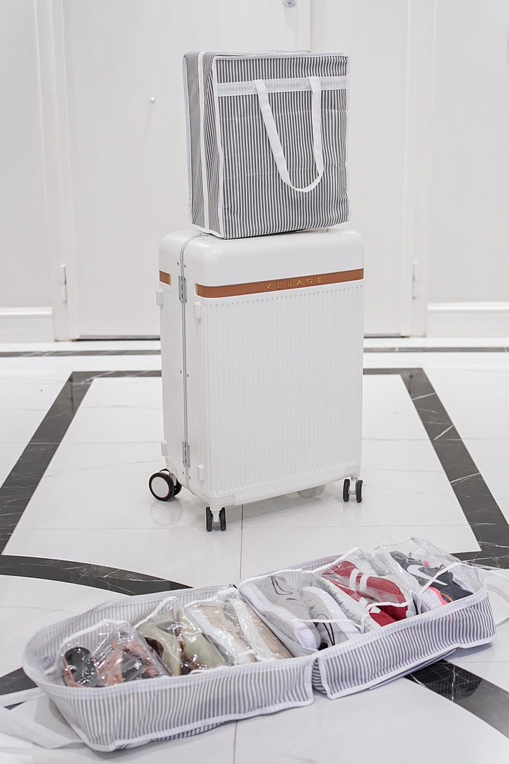 Organiseur à chaussures – Housse de rangement avec poignée (35 × 22 × 40 cm)