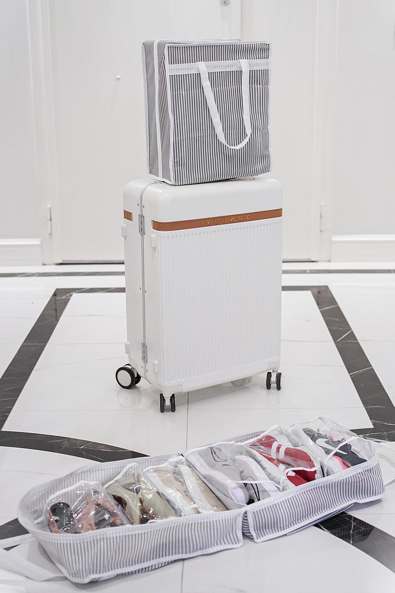 Organiseur à chaussures – Housse de rangement avec poignée (35 × 22 × 40 cm)
