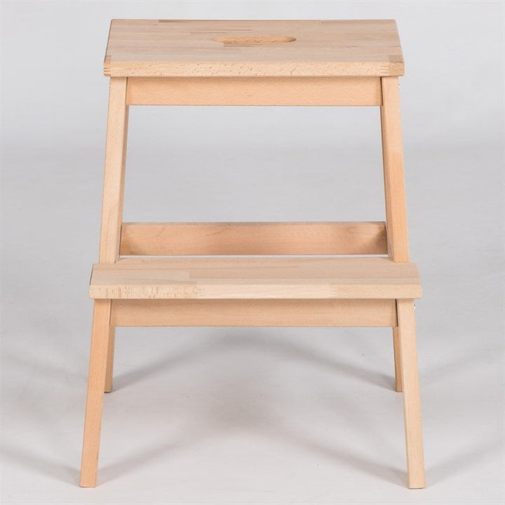TABOURET EN BOIS A MARCHEPIED