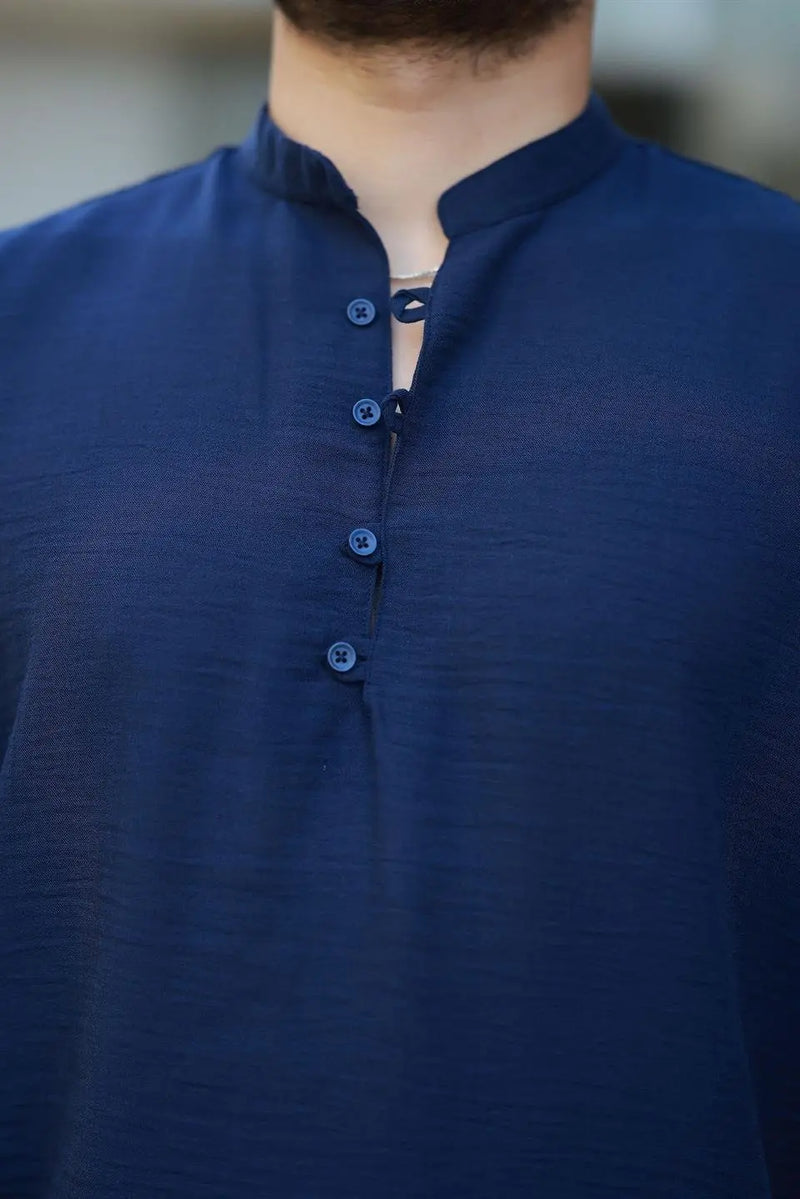 chemise oversize homme bambou manches courtes