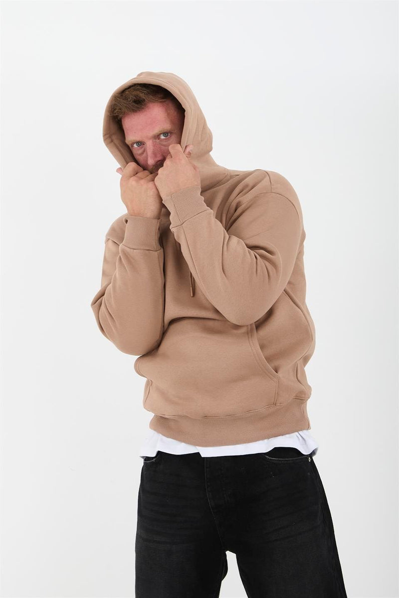 Sweat à Capuche Homme Oversize avec Poche Kangourou