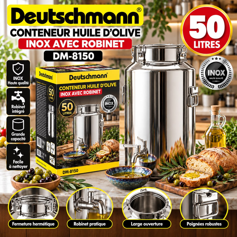 CITERNE A HUILE 50L DEUTCHMAN