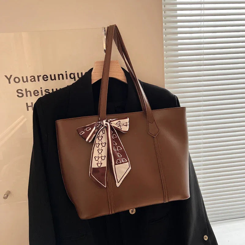 Sac à Main Femme Été – Sac à Bandoulière Noir, Sac Tote Grande Capacité, Sac Commuter Tendance