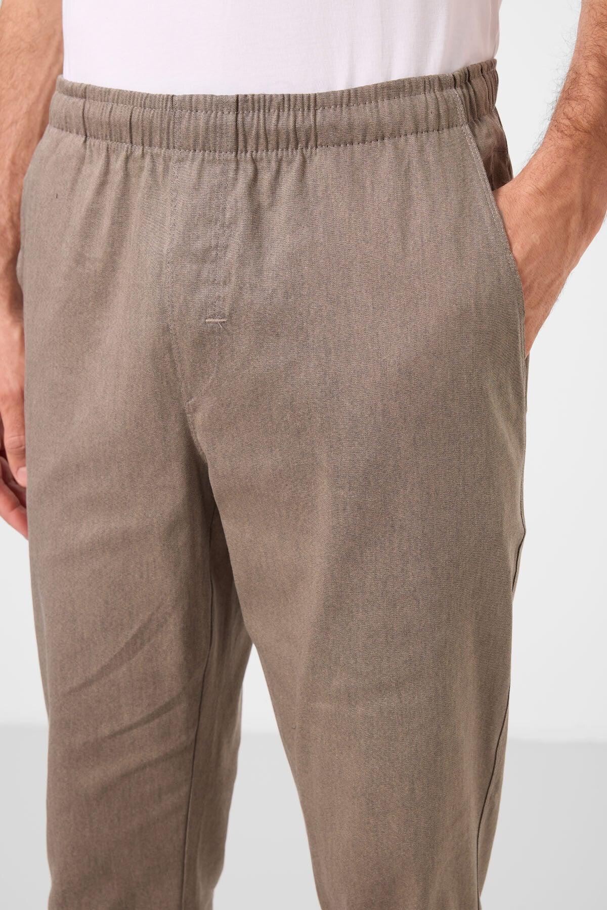 pantalon chino homme léger extensible coupe standard- 82178 - Justyol