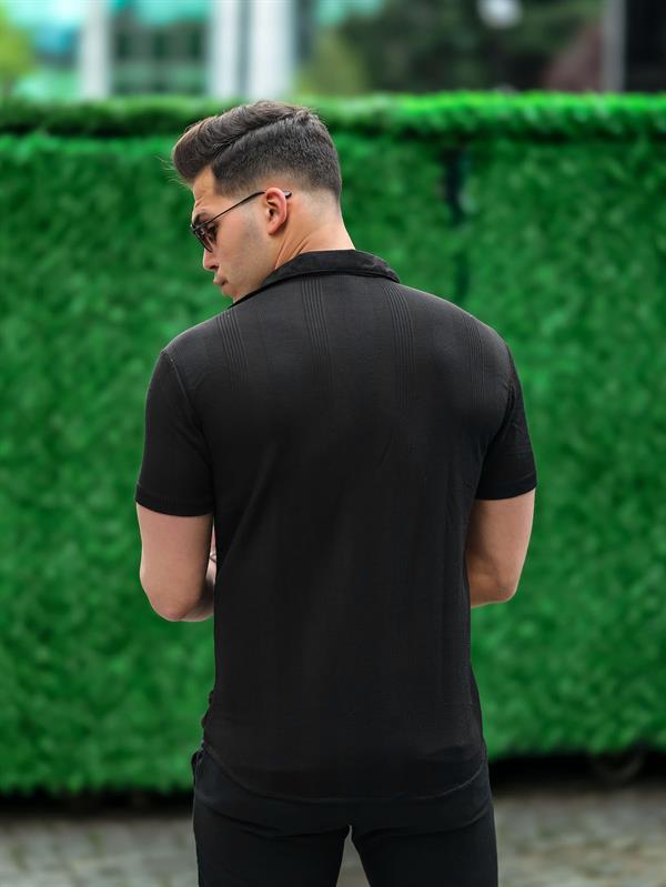 Chemise homme fit rayée manches courtes en coton