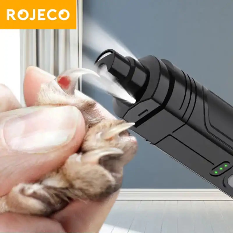 ROJECO P3 - Ponceuse à ongles électrique pour chiens et chats
