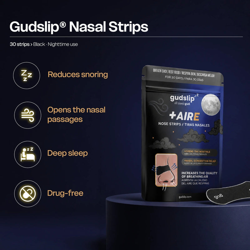 شرائط الأنف GUDSLIP لتسهيل التنفس وتحسين الراحة أثناء النوم – 30 قطعة