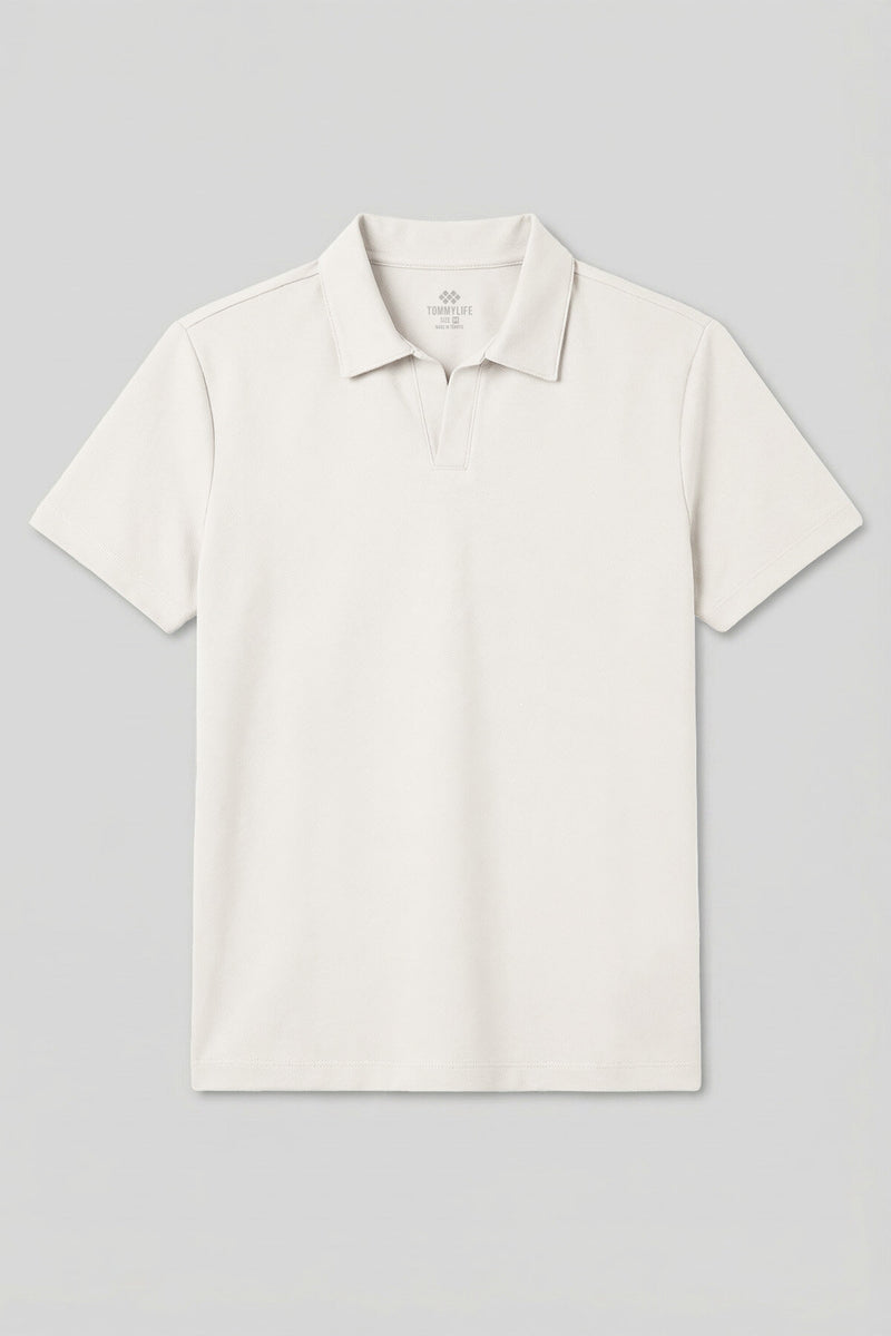 Polo homme à texture douce – coupe confortable et style moderne - 88496