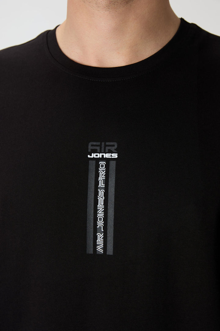 T-shirt Homme Oversize 100% Coton à Texture Douce et Imprimé