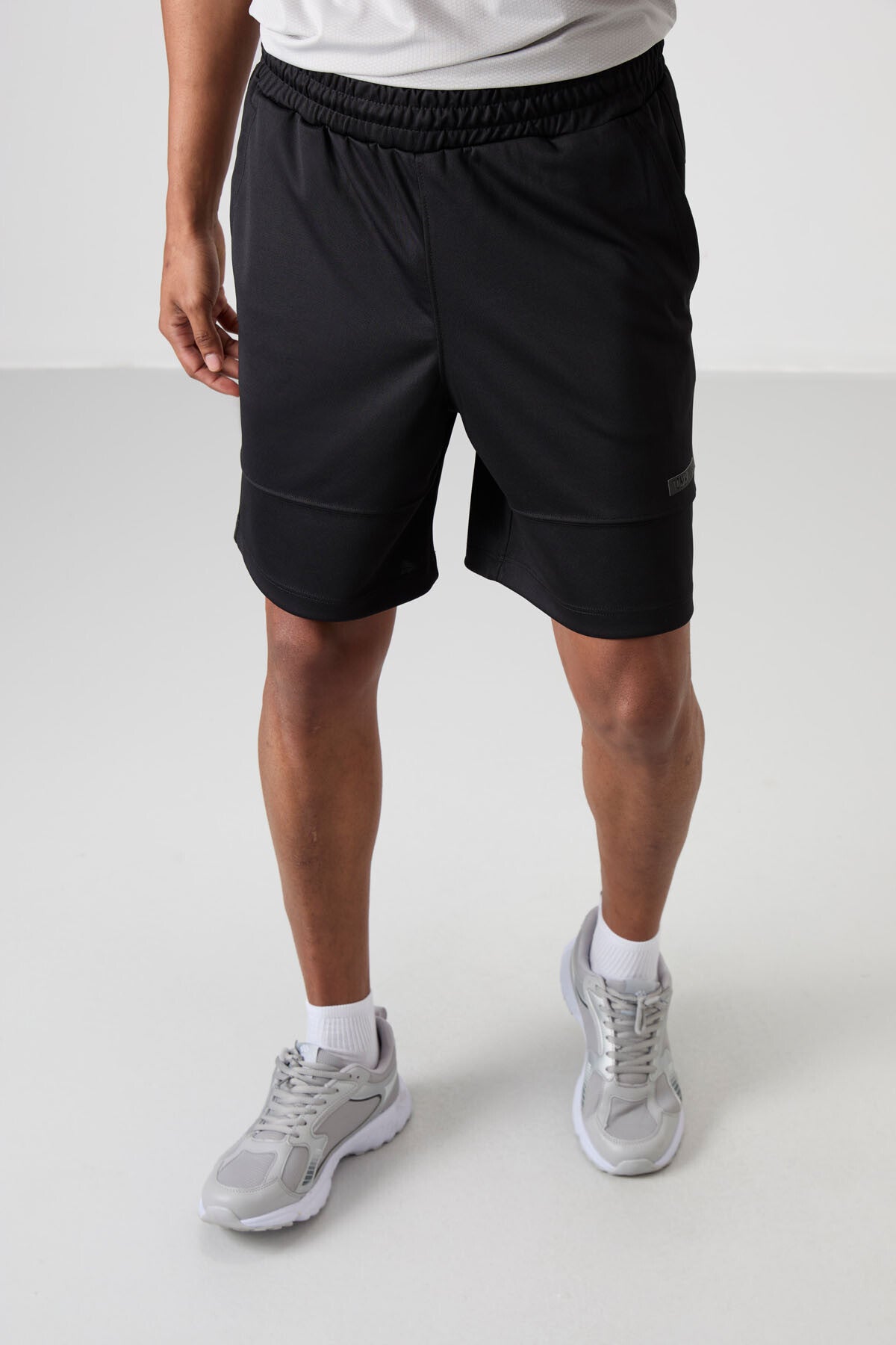 polyester kalin yumuşak comfort fit erkek şort - 81272 - Justyol