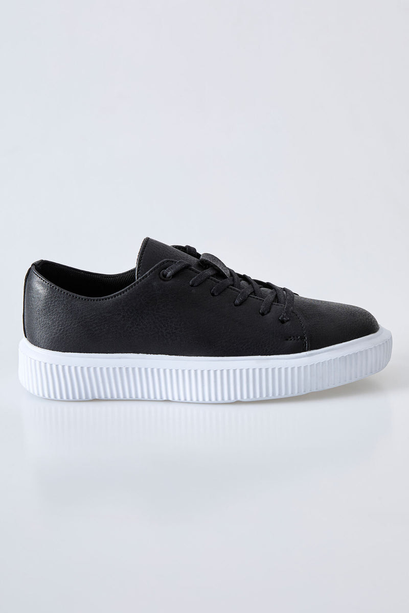 Baskets Sportives Homme à Lacets - avec Semelle Épaisse