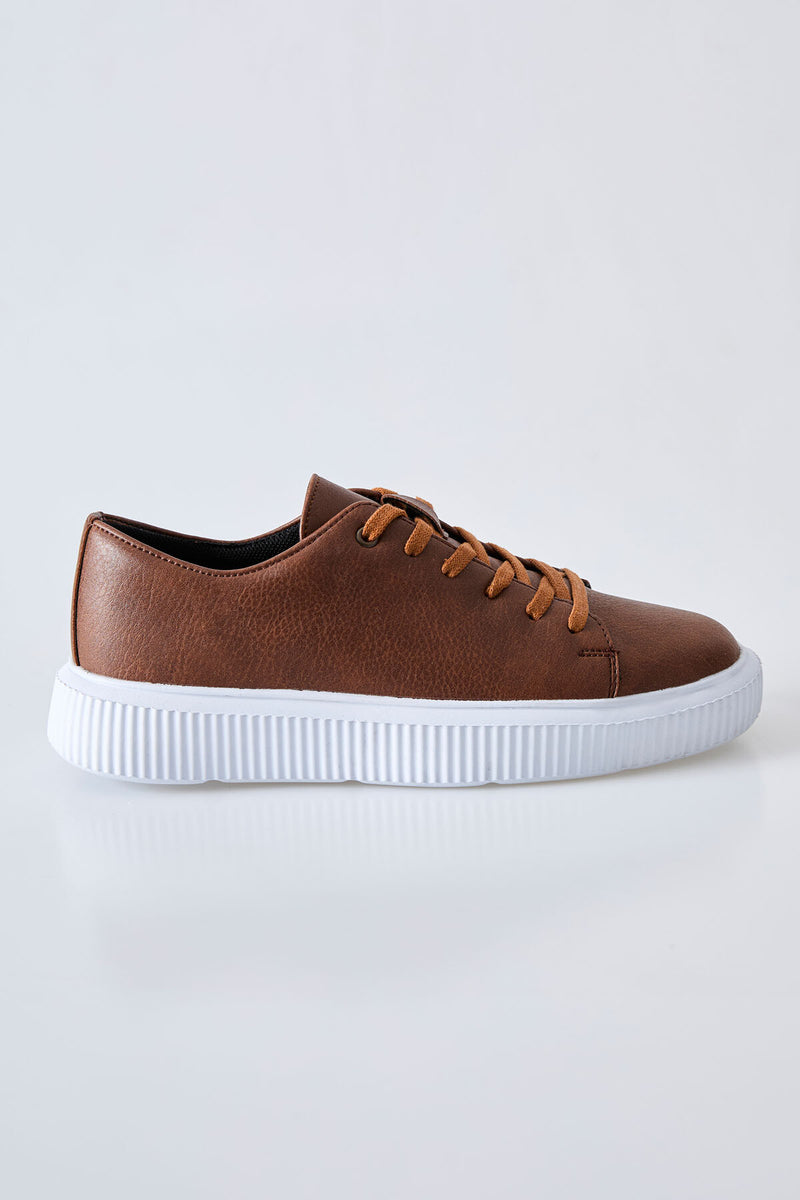 Baskets Sportives Homme à Lacets - avec Semelle Épaisse