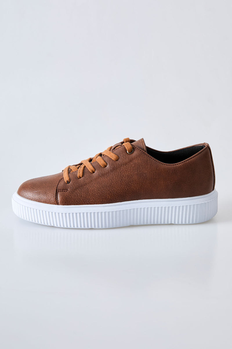 Baskets Sportives Homme à Lacets - avec Semelle Épaisse