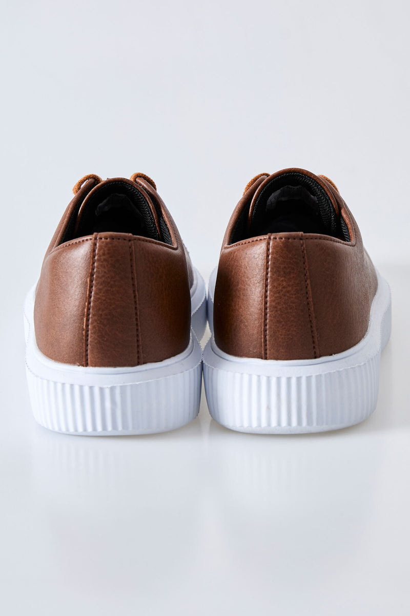 Baskets Sportives Homme à Lacets - avec Semelle Épaisse