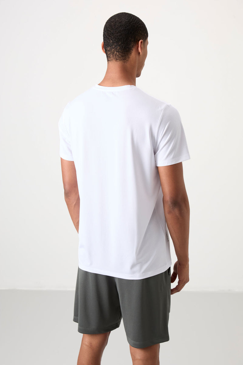 T-shirt de performance pour homme en polyester respirant