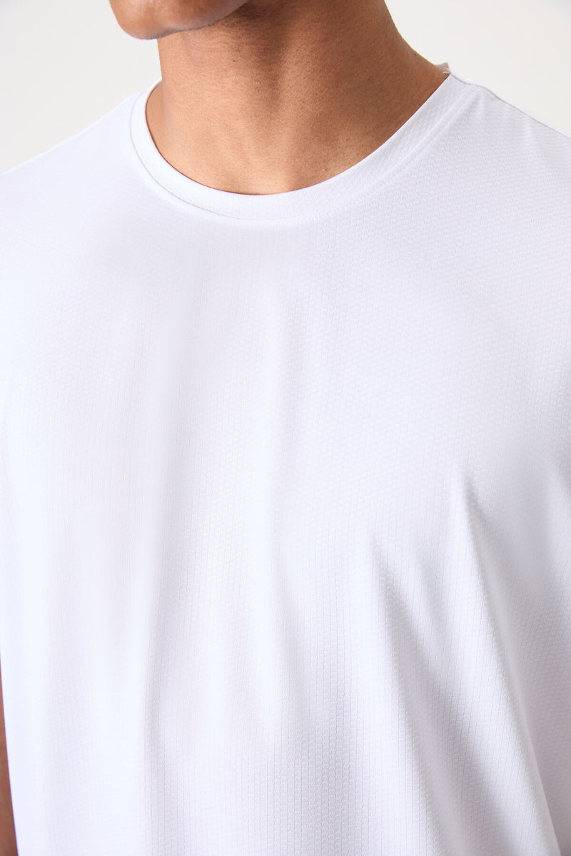 T-shirt de performance pour homme en polyester respirant
