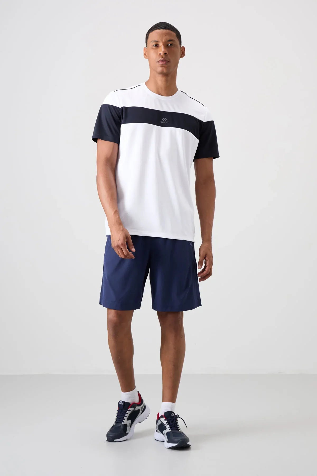 T-shirt homme performance respirant en polyester stretch - 88396 - Justyol