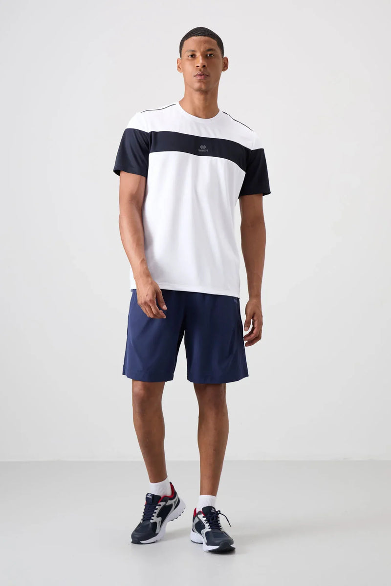 T-shirt homme performance respirant en polyester stretch - 88396