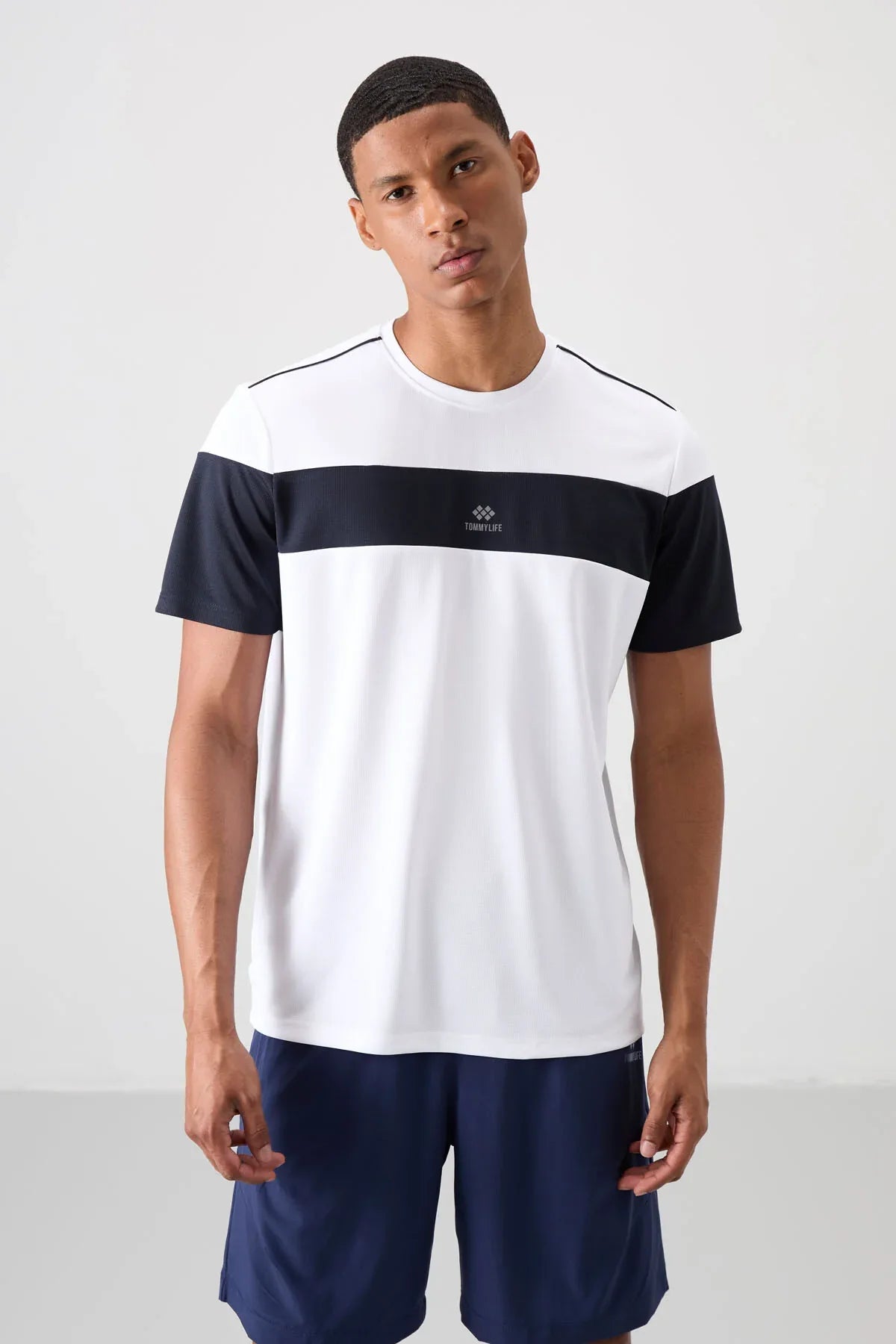 T-shirt homme performance respirant en polyester stretch - 88396 - Justyol