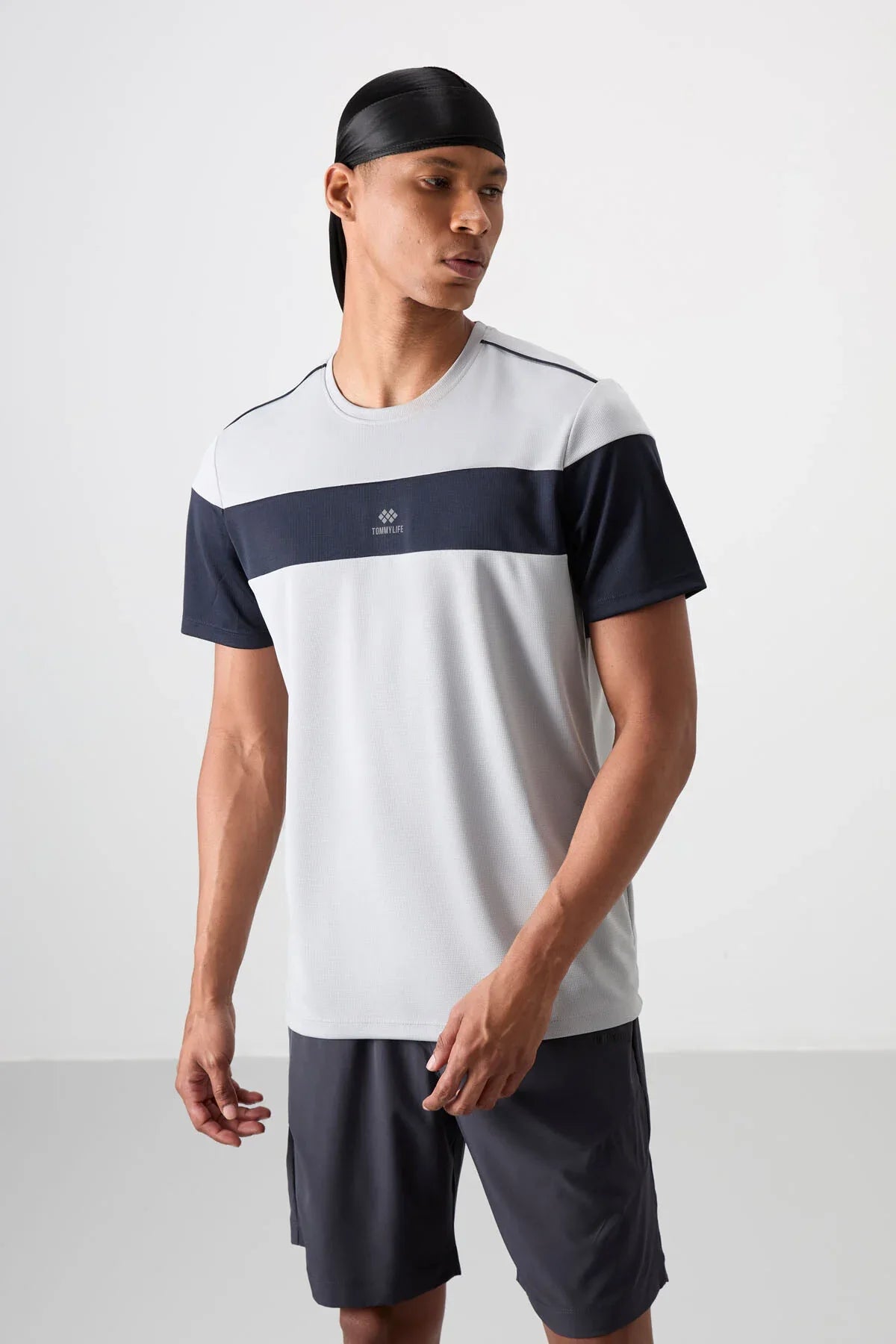 T-shirt homme performance respirant en polyester stretch - 88396 - Justyol