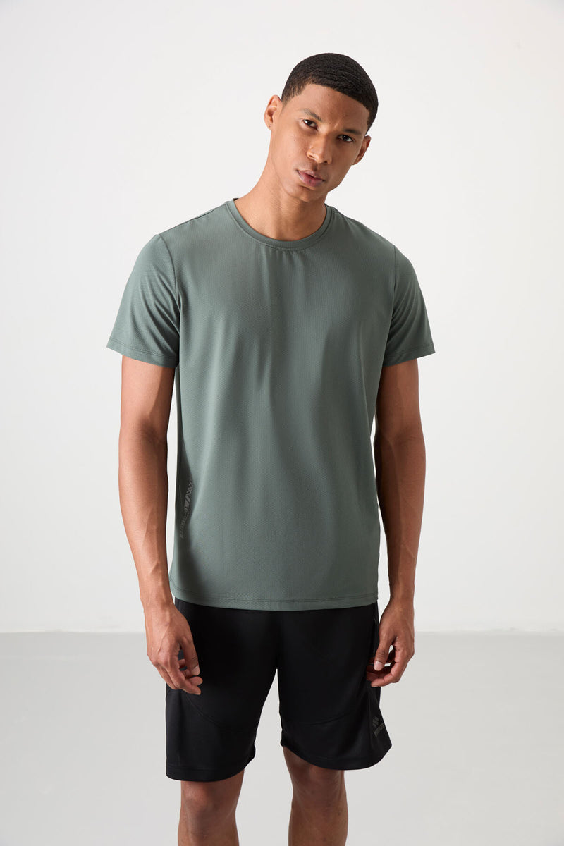T-shirt de performance pour homme en polyester respirant